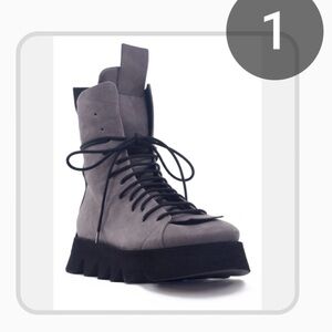 Puro Secret Heart Lace Boot Sz 39